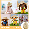 Doll Straw Hat DIY-WH0504-827A-5