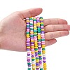 Handmade Polymer Clay Beads Strands CLAY-N008-008L-6