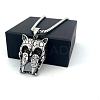 Vintage Punk Animal 304 Stainless Steel Pendant Necklaces KT0388-3