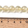 Natural Lemon Quartz(Heated) Beads Strands G-G286-A04-10mm-01-5