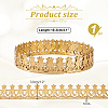 Crown Brass Ribbon for Lamp Cover Decoration AJEW-WH0348-381A-2