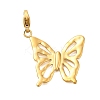 Butterfly 304 Stainless Steel Pendant Decorations STAS-R159-15G-1