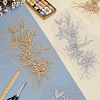 4Pcs 2 Colors Lace Embroidery Sewing Fiber DIY-FG0008-45B-4