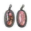 Natural Rhodonite Pendants G-I370-07AS-03-1