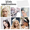 Gauze Bridal Veils AJEW-WH0314-489D-6