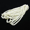 Electroplate Glass Faceted Rondelle Beads Strands X-EGLA-D020-10x8mm-05-2