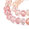Transparent Glass Beads Strands GLAA-T023-10mm-A06-3