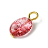 Natural Quartz Pendants PALLOY-JF01040-4