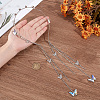 Zinc Alloy Rhinestone Hair Bands OHAR-WH20007-01B-P-3
