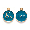 Alloy Enamel Pendants LS-ENAM-S124-01A-05G-1