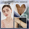 DIY 304 Stainless Steel Paperclip Chain Bracelets Necklaces Jewelry Sets Making Kits DIY-BBC0002-14-5