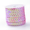 Eco-Friendly Plastic Paillette Beads PVC-Q092-6mm-P89-1