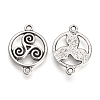 Tibetan Style Alloy Links LS-TIBE-S304-03AS-RS-1