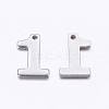 Tarnish Resistant 201 Stainless Steel Pendants LS-STAS-F128-01P-1-1-2