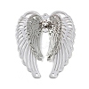 Brass Crystal Rhinestone 3D Hollow Angel Wings Chandelier Component Links KK-A261-05P-1