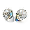 Electroplated Glass Beads EGLA-K062-01A-HP02-2