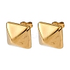 304 Stainless Steel Stud Earrings EJEW-D331-01G-2