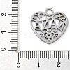Anti-Tarnish 304 Stainless Steel Pendants LS-STAS-M076-04P-3