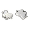 Brass Micro Pave Cubic Zirconia Pendants KK-U043-32P-01-2