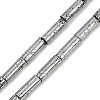 Electroplated Natural Lava Rock Beads Strands G-K388-03A-03-3
