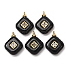 Natural Obsidian Pendants GG-CBAA798-03G-05-1