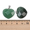 Natural Green Aventurine Pendants G-A281-02P-05-3
