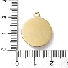 PVD Vacuum Plating 316 Stainless Steel Pendants STAS-C090-06G-03-3