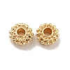 Rack Plating Alloy Beads PALLOY-D004-14LG-2