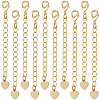 20Pcs Brass Chain Extender KK-BBC0022-89-1