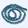 Electroplate Glass Beads Strands LS-EGLA-A044-P4mm-B12-2