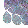 Ion Plating(IP) 304 Stainless Steel Filigree Pendants X-STAS-S108-54-1