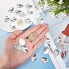 Acrylic Rhinestone Flat Back Cabochons GACR-FG0001-01-3