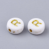 Plating Acrylic Beads PACR-R242-01R-2