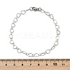 Tarnish Resistant 304 Stainless Steel Chain Bracelets BJEW-P236-07P-5
