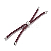 Twisted Nylon Cord Silder Bracelets DIY-B066-03P-19-1