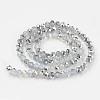 Electroplate Glass Beads Strands LS-EGLA-A034-J4mm-M05-2