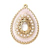 304 Stainless Steel Enamel Pendants STAS-Z200-02G-02-1