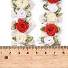 Polyester Flower Embroidery Lace Trim OCOR-XCP0002-60-3