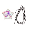 Star Glass Suncatchers HJEW-Z009-01A-02-1