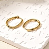 Ion Plating(IP) Stainless Steel Hoop Earrings LS-EJEW-P232-02G-5