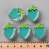 Transparent Enamel Acrylic Beads TACR-S155-003G-4