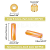 1500Pcs 5 Colors 12/0 Round Glass Seed Beads SEED-PH0001-73B-2