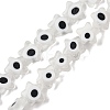 Handmade Evil Eye Lampwork Beads Strands LAMP-G166-02C-1
