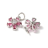 Brass Micro Pave Cubic Zirconia Pendants KK-U067-03P-06-2