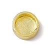Real 18K Gold Plated Brass Enamel Beads KK-A170-01G-03-2