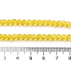 Transparent Glass Beads Strands EGLA-A035-T4mm-D03-5