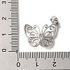 Brass Micro Pave Cubic Zirconia Pendants ZIRC-P114-03P-3