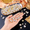 100Pcs Teardrop/Heart/Star Sew on Rhinestones GACR-TA0001-07A-7