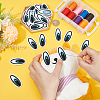 Polyester Embroidery Cloth Iron on Patches PATC-BC0001-06A-3