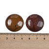 Natural Tiger Iron Cabochons G-H1596-FR-25mm-04-3
